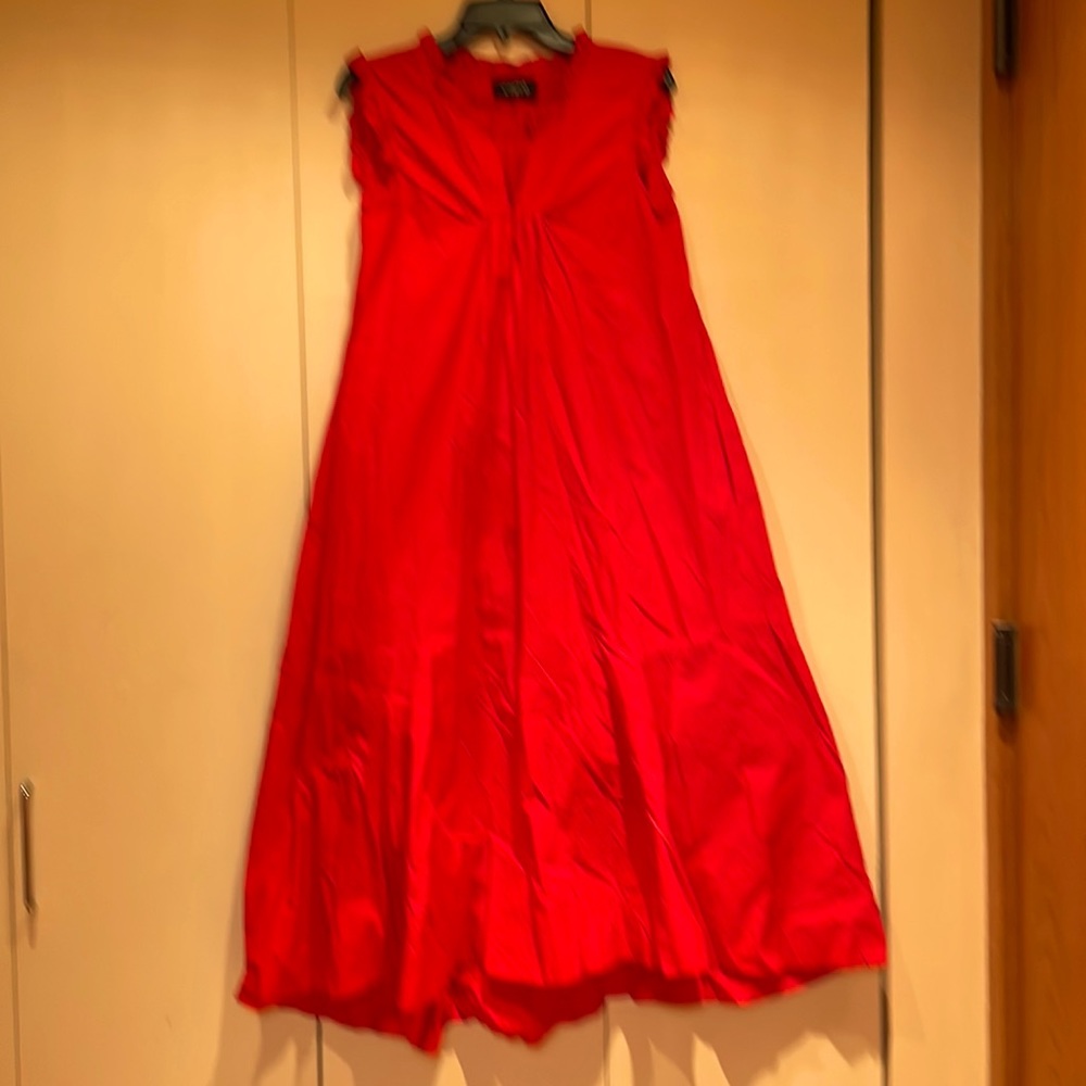 Cotton slip on dress from Italy.